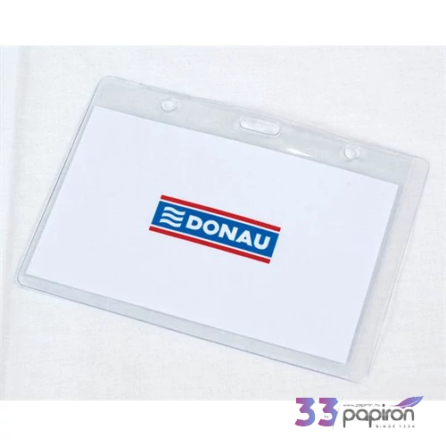 Azonosító kártya tartó Donau 105x65mm 50db/doboz D8343000
