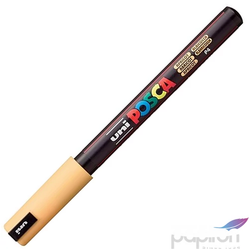 Decormarker UNI-BALL Posca 0,7mm barack akril marker Írószerek UNI-BALL PC-1MR