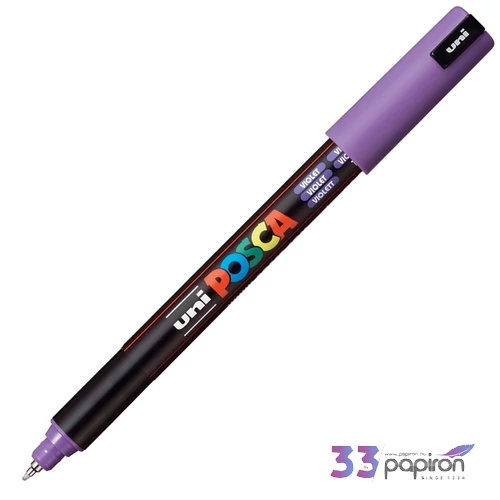 Decormarker UNI-BALL Posca 0,7mm lila akril marker Írószerek UNI-BALL PC-1MR