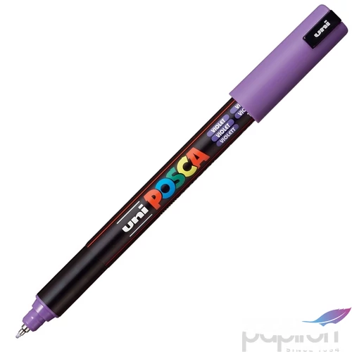 Decormarker UNI-BALL Posca 0,7mm lila akril marker Írószerek UNI-BALL PC-1MR