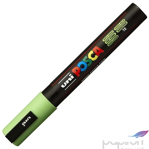 Decormarker UNI-BALL Posca 1,8-2,5mm zöldalma akril marker Írószerek UNI-BALL PC-5M