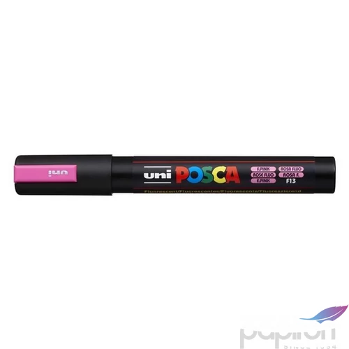 Decormarker UNI-BALL Posca 1,8-2,5mm vízbáz akril marker fluor pink Írószerek UNI Posca  PC-5M VIOLET