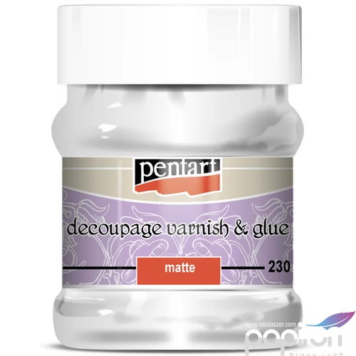 Ragasztólakk Decoupage 230ml Pentart matt
