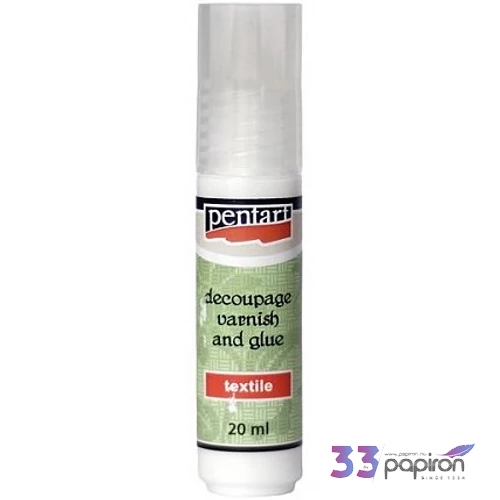Ragasztólakk Decoupage 20ml textilhez Pentart 5021