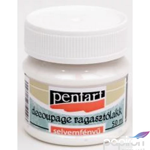 Ragasztólakk Decoupage 50ml Pentart selyemfényű 5009