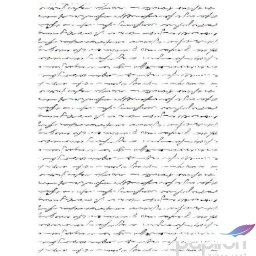 Decoupage rizspapír A4 ITD-R0053, írás minta