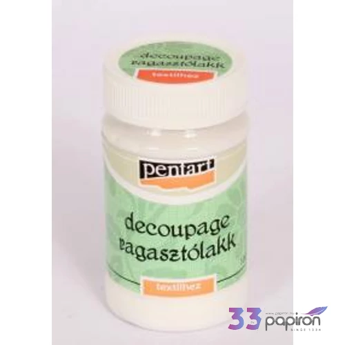 Ragasztólakk Decoupage 100ml textil Pentart 5030