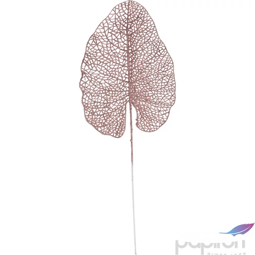 Dekorág banánlevél 20' 70cm óriás glitteres ág vázadekor