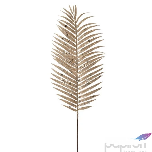 Dekorág glitteres 23 pálmalevél, pezsgő 70cm