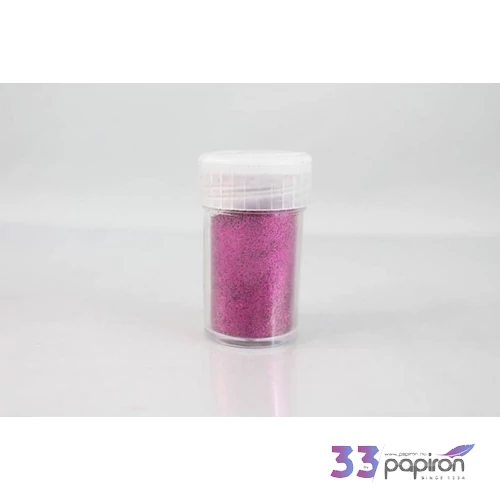Csillámpor dekor 15gr pink