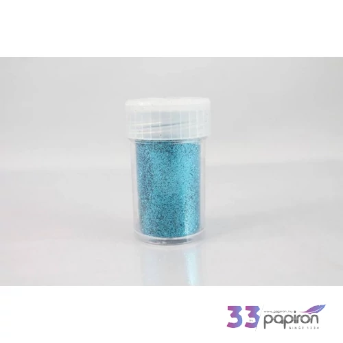 Csillámpor dekor 15gr türkiz