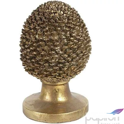Kerámai dísz arany óriás toboz Ornament Dejan L gold 32cm SDDST53