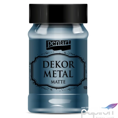 Dekorfesték matt 100ml Dekormetál matt Oxford kék