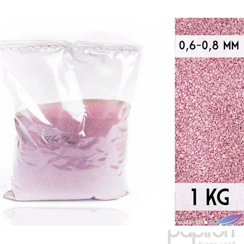 Dekorhomok 1kg O.Lila 0,6-0,8