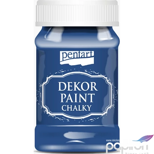 Dekor krétafesték 100ml acélkék