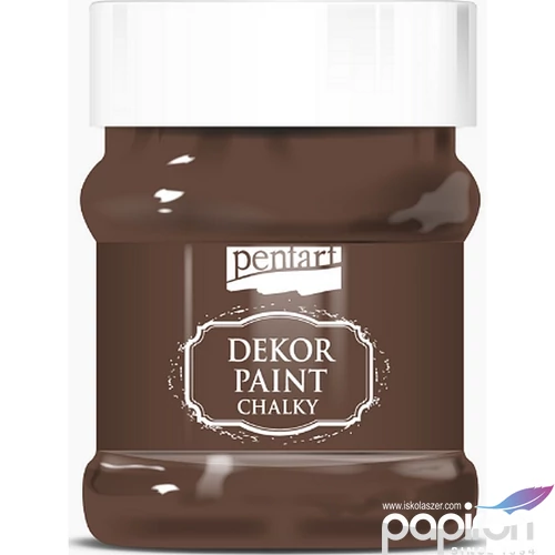 Dekor krétafesték 100ml gesztenyebarna