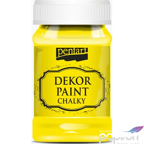 Dekor krétafesték 230ml citromsárga