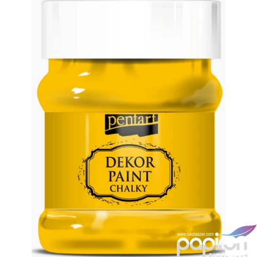 Dekor krétafesték 230ml napsárga