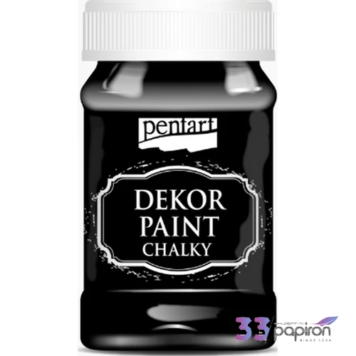 Dekor krétafesték 500ml ébenfekete