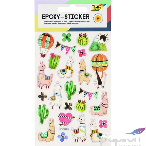 Dekor matrica szett Folia 25db/csomag Epoxy III. 3D
