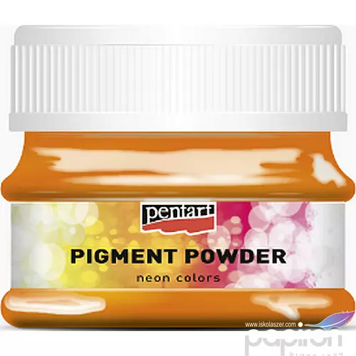 DEKOR Pigmentpor Pentart neon narancs 6 g