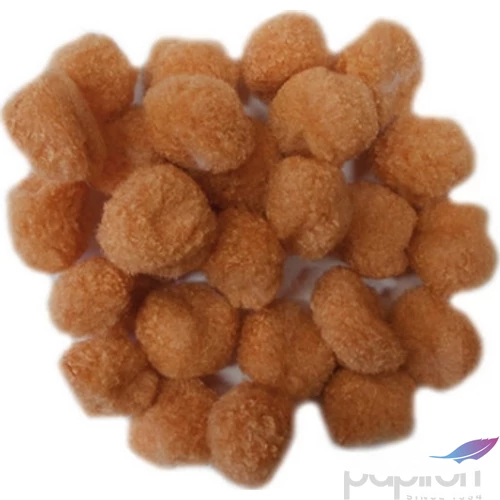 Dekor pompon 30mm bézs 50db/csomag