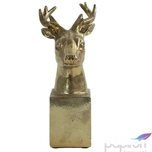 Dekor szarvas arany Deer Isaac M gold 25cm Holland SDDST53