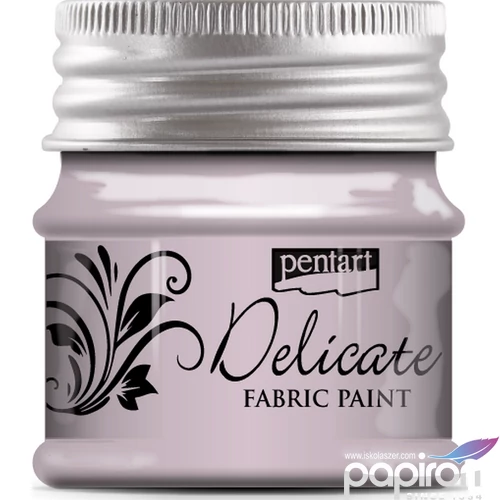 Dekor Textilfesték Delicate 50 Pentart ezüstös lila