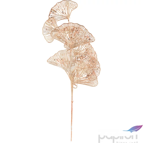 Selyemvirág - művirág eucalyp ginkogiloba arany glitteres kpm