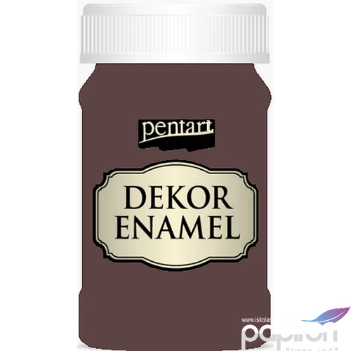Dekor Zománcfesték Pentart 100mlbarna dekorfesték
