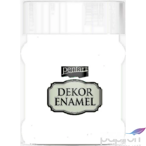 Dekor Zománcfesték Pentart 230mlfehér
