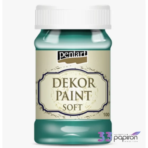 Dekorfesték lágy 100ml Pentart borókazöld