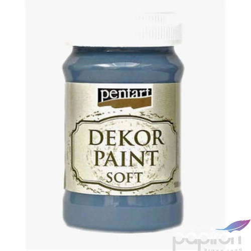 Dekorfesték lágy 100ml Pentart indigó