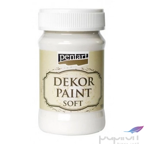 Dekorfesték lágy 100ml Pentart krémfehér 7267