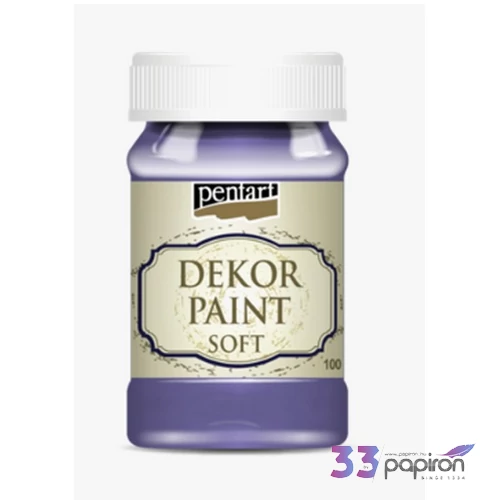 Dekorfesték lágy 100ml Pentart lila
