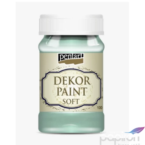Dekorfesték lágy 100ml Pentart mentazöld