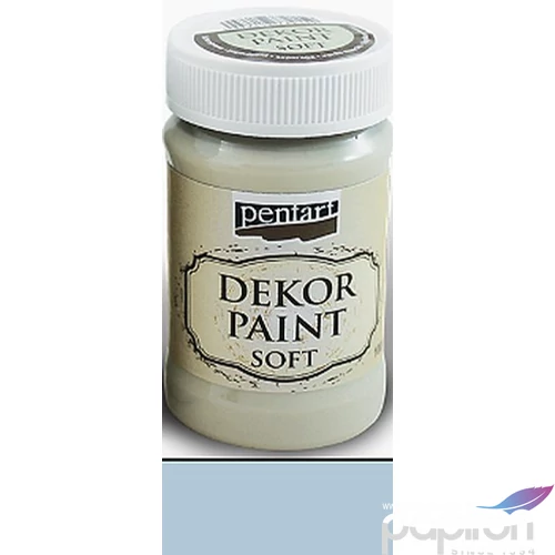 Dekorfesték lágy 100ml Pentart szüjégkék 7276