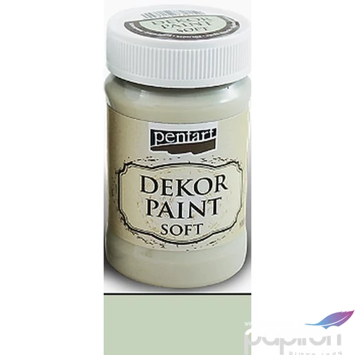 Dekorfesték lágy 100ml Pentart zuzmózöld