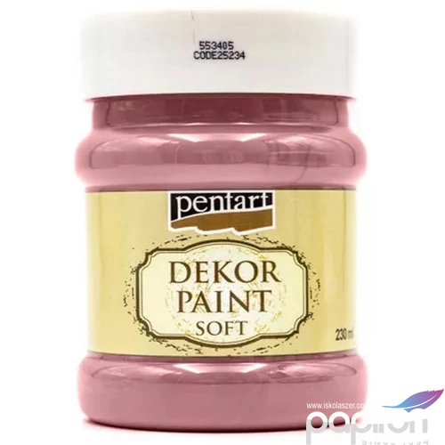 Dekorfesték lágy 230ml Pentart country lila