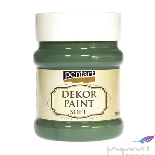 Dekorfesték lágy 230ml Pentart kekizöld