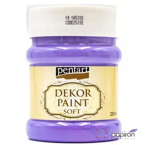Dekorfesték lágy 230ml Pentart lila