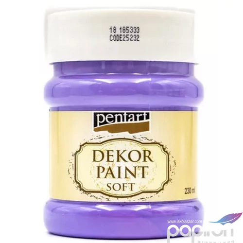 Dekorfesték lágy 230ml Pentart lila