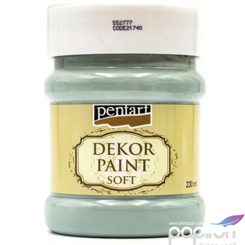 Dekorfesték lágy 230ml Pentart olajfazöld