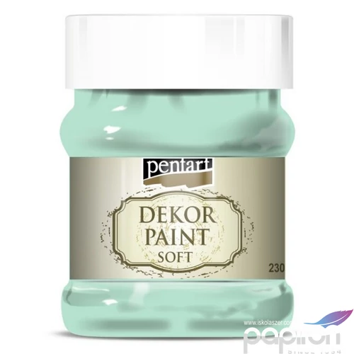Dekorfesték lágy 230ml Pentart patinazöld