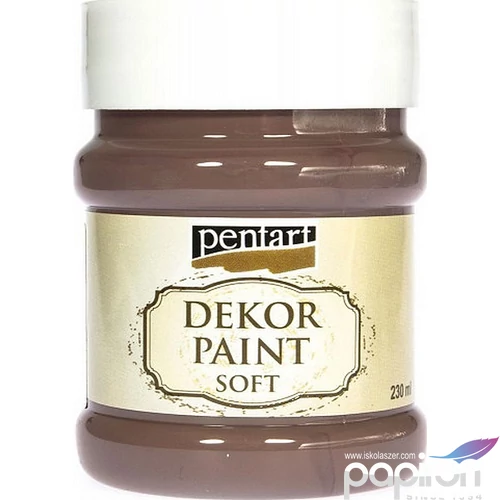 Dekorfesték lágy 230ml Pentart vintage barna