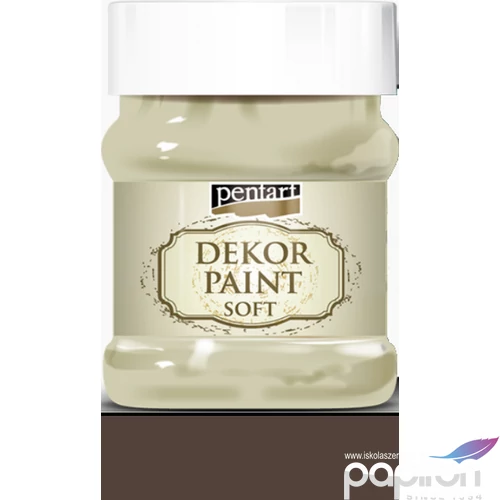 Dekorfesték lágy 500ml Pentart barna
