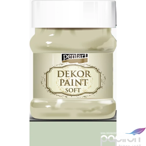 Dekorfesték lágy 500ml Pentart zuzmózöld