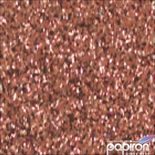 Dekorgumi - glitteres bronz 20x30 cm