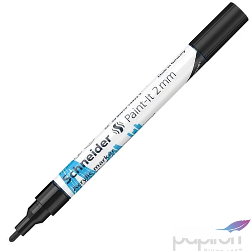 Dekormarker 2mm Schneider akril, Paint-It 310, fekete TSC310FK