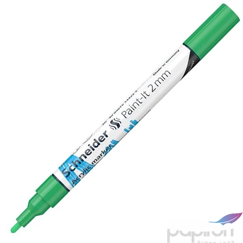 Dekormarker 2mm Schneider akril, Paint-It 310, zöld TSC310Z
